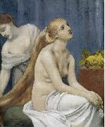 Pierre Puvis de Chavannes Toilette France oil painting artist
